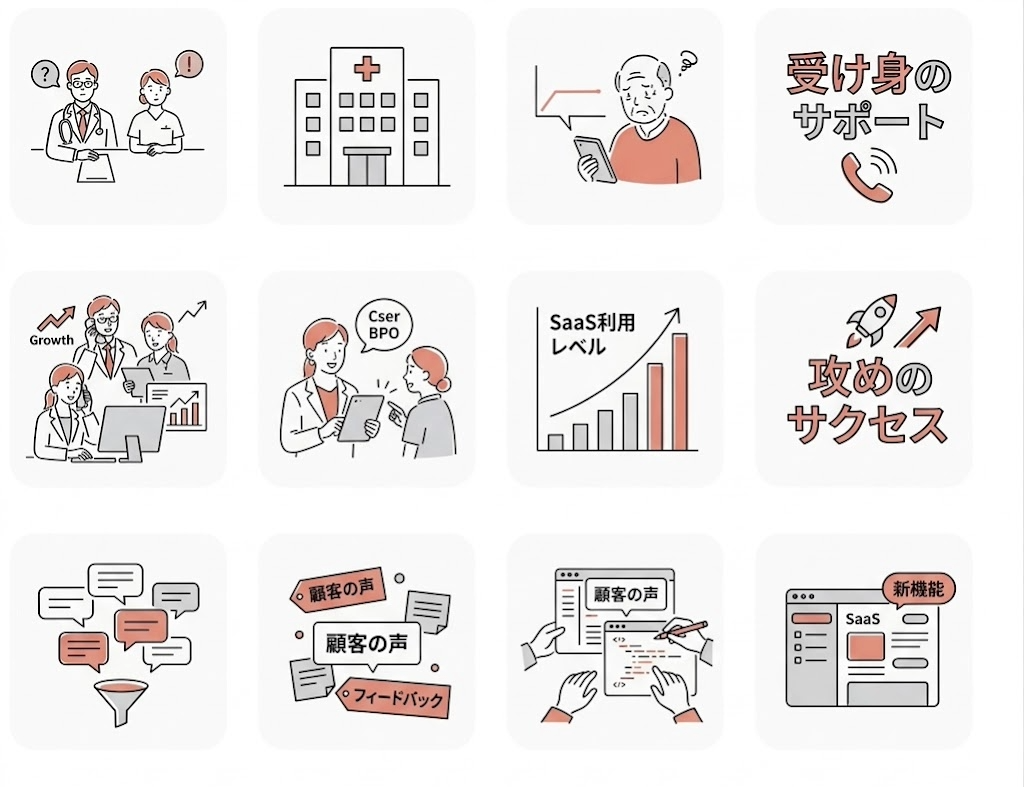 【CSerBPO導入事例】ヘルステックSaaS企業様事例